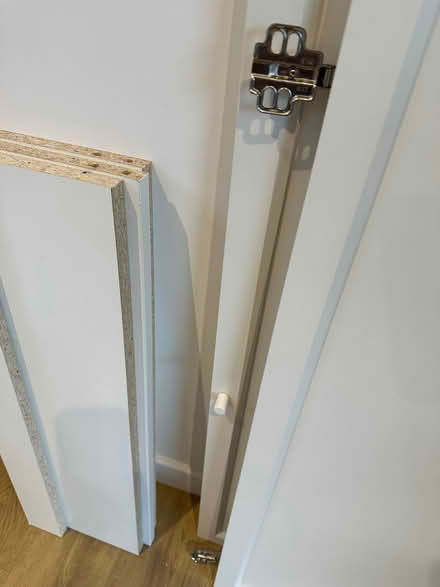 Photo of free IKEA billy bookcase doors, shelf and end panels (Steyning BN44) #3