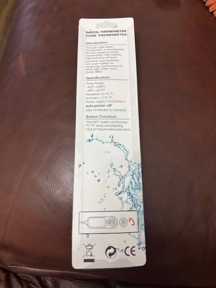 Photo of free Food thermometer (Common Edge FY4) #2