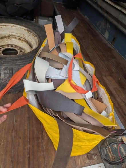 Photo of free Leather offcuts (High Newton LA11) #1