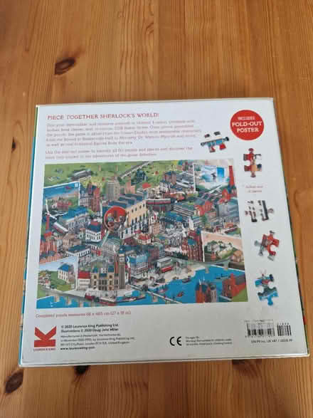 Photo of free Sherlock Holmes jigsaw (SE10) #3