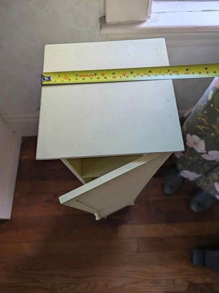 Photo of free Narrow white cabinet (Ball Sq Somerville) #3