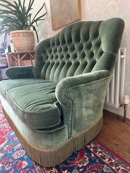 Photo of free Two seater vintage sofa (S35 7DQ) #1