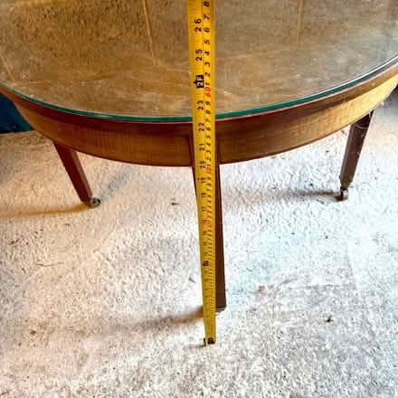 Photo of free Antique table on castors (Wetherby LS22) #4