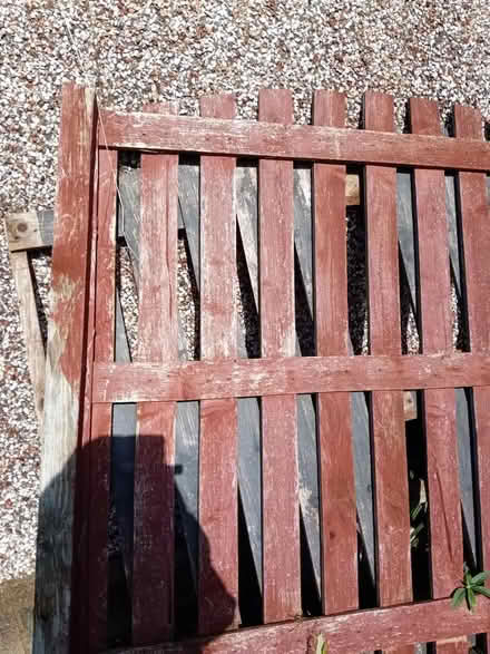 Photo of free 6.x 5.5ft slatted fence panel (Morecambe LA4) #2