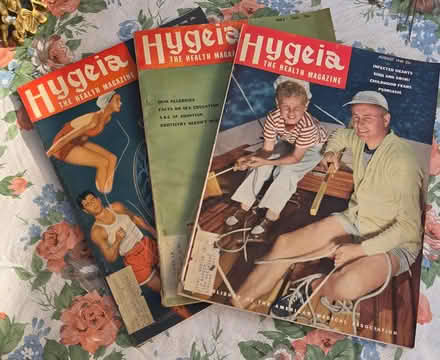 Photo of free 3 Vintage Hygeia Magazines 1948 (Leona Heights) #1