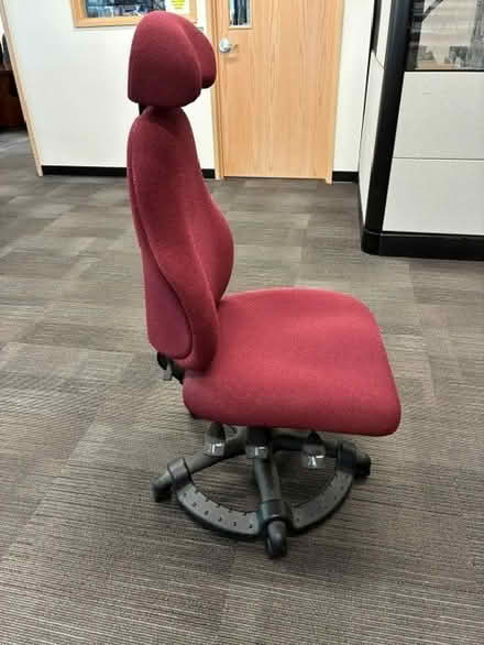 Photo of free Red Task chair (Canyon Park/Bothell) #2