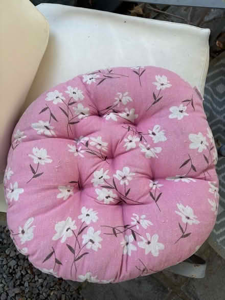 Photo of free Pink floral seat cushion (Morrell Avenue OX4) #2
