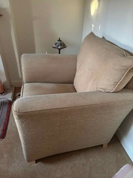 Photo of free Cream armchair (Racecourse IP3) #1