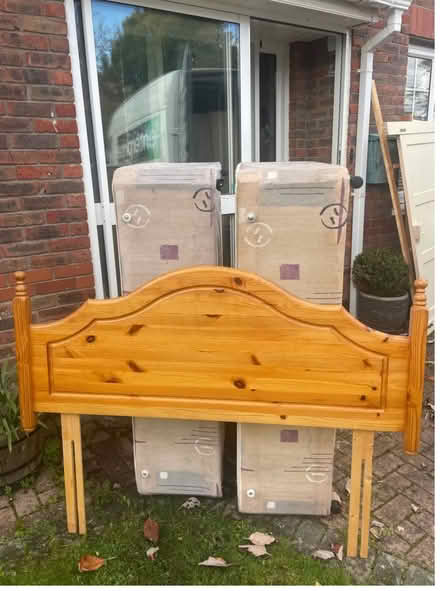 Photo of free 4ft 6” double bed (Leixlip) #1