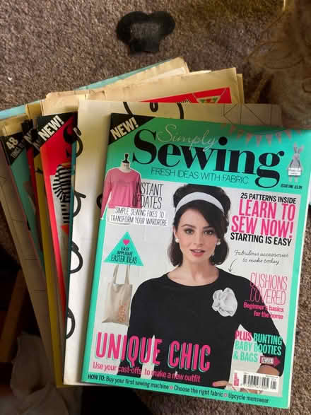 Photo of free Simply Sewing magazines (Sanderstead CR2) #1