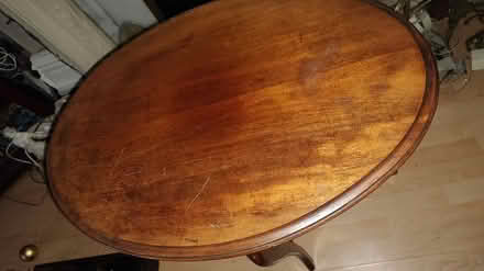 Photo of free oval antique hall table (Bootle, L20 L20) #2