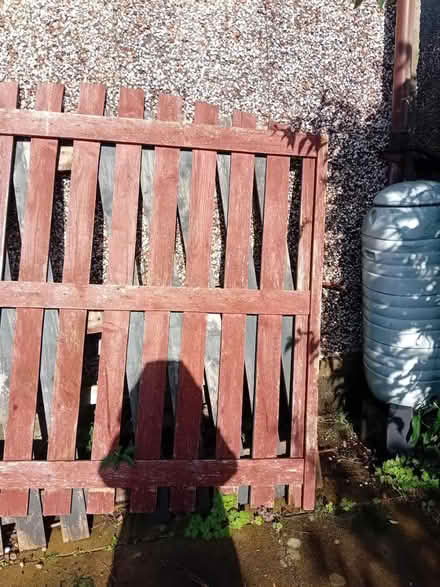 Photo of free 6.x 5.5ft slatted fence panel (Morecambe LA4) #3