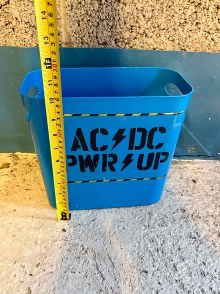 Photo of free AC/DC slim office bin (Wetherby LS22) #3