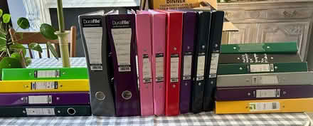 Photo of free A4 Lever arch folders binders (Tooting Bec/Balham SW17) #1