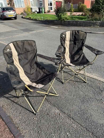 Photo of free 2 camping chairs (Bowbridge GL5) #1