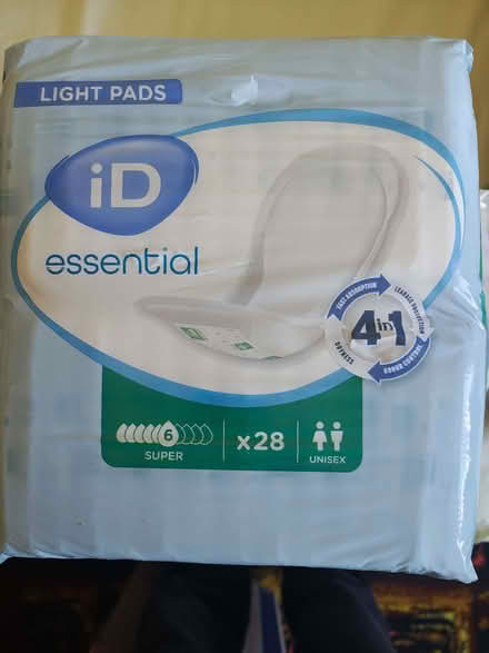 Photo of free incontinence pads (Pakefield NR33) #2