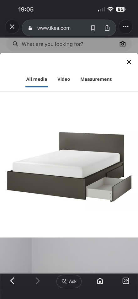 Photo of free Single bed , with drawers and single mattress (Romford RM7) #1