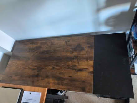 Photo of free Desk rustic brown (Nuneaton CV10) #1