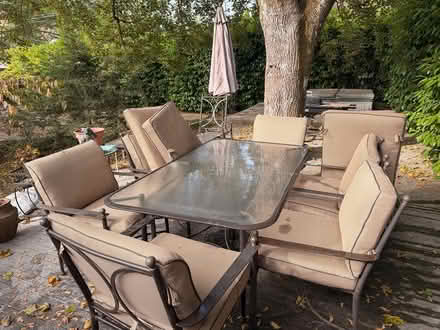 Photo of free Patio Table & Chairs (Cedar Hills) #1
