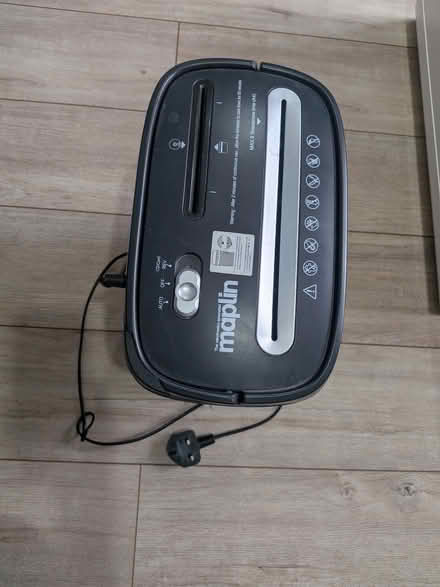 Photo of free Paper shredder (Kingsway DE22) #2