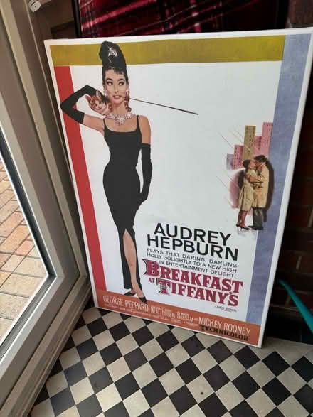 Photo of free Large Canvas "Breakfast At Tiffany’s" (Weston-super-Mare BS23) #1