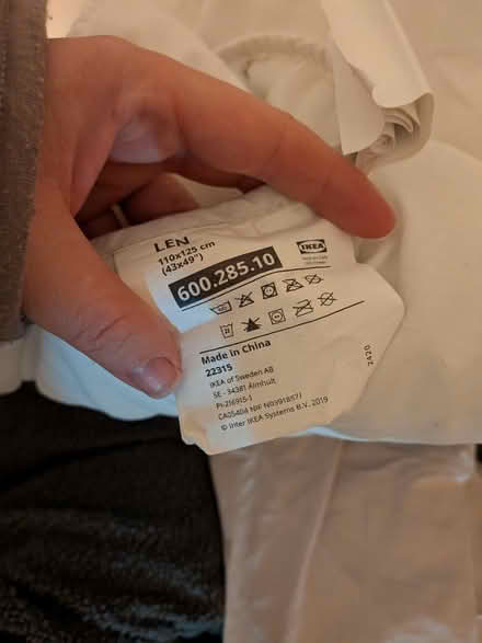Photo of free IKEA LEN cot duvet and cover (Slateford EH14) #4