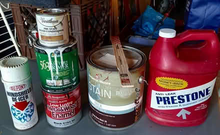 Photo of free Paints & misc. items (Ridgefield Park) #1