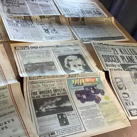 Photo of free Newspaper collections (Upton CH49) #3