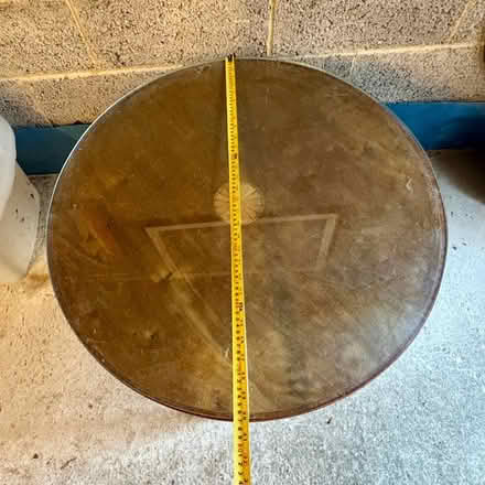 Photo of free Antique table on castors (Wetherby LS22) #2