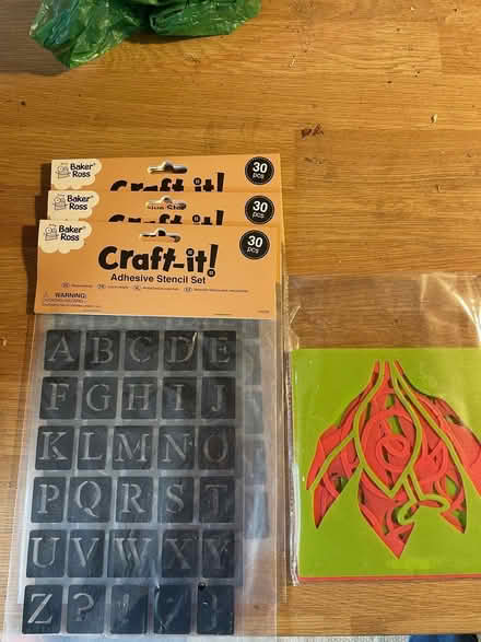 Photo of free Stencil packs (Steventon OX13) #1