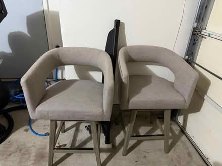 Photo of free 2 Bar Height Chairs (Old Town Fairfax) #1