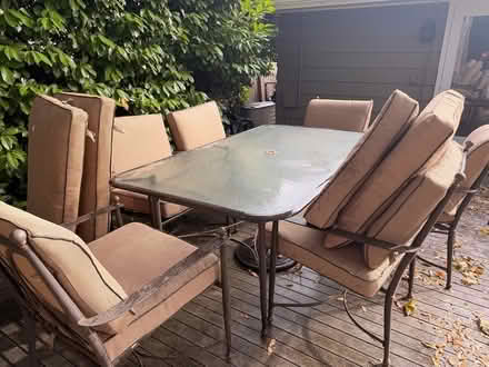 Photo of free Patio Table & Chairs (Cedar Hills) #3