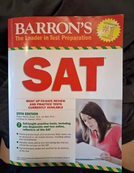 Photo of free Barron's SAT prep book (South Philadelphia) #2