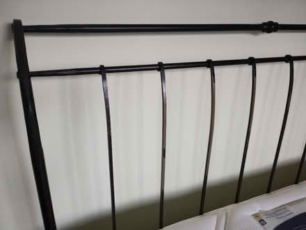 Photo of free Wrought Iron Double Bed Frame (Provender Walk ME13) #2