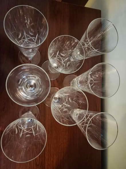 Photo of free 8 Cross & Olive Crystal Glasses (Pharmacy & Sheppard) #3