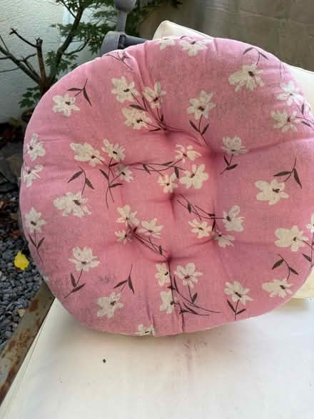 Photo of free Pink floral seat cushion (Morrell Avenue OX4) #1