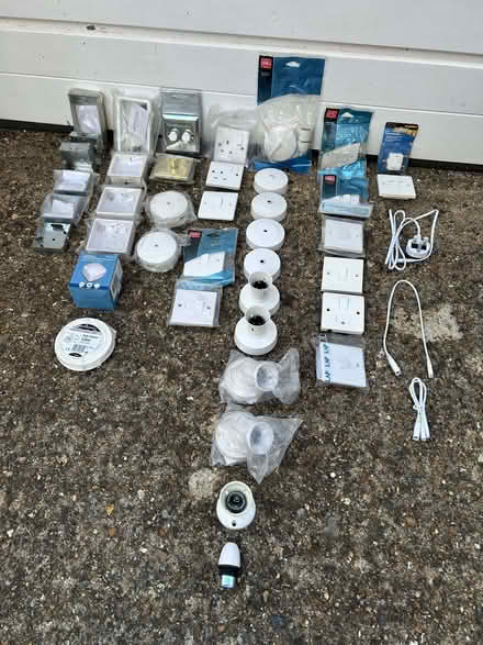 Photo of free Job-lot electrical sockets & switches etc (The Grange Estate SG6) #2