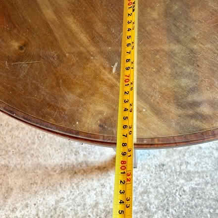 Photo of free Antique table on castors (Wetherby LS22) #3