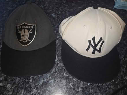 Photo of free Raiders and NY caps (Hainault IG6 3s) #1