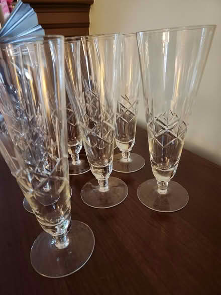 Photo of free 8 Cross & Olive Crystal Glasses (Pharmacy & Sheppard) #1