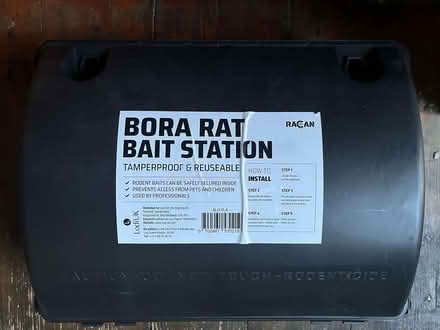Photo of free Rat bait station and a tub of bait (Thorpe Hamlet NR1) #1
