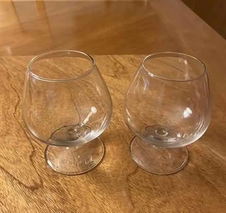 Photo of free Two cognac glasses (Chevy Chase DC) #1