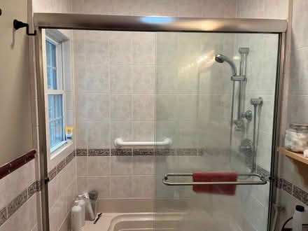 Photo of free Sliding glass door for shower/tub (Upper Red Hook, NY) #1