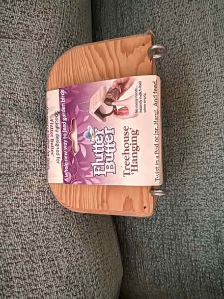 Photo of free Flutter Butter birdfood holder (Stone Cross BN23) #1
