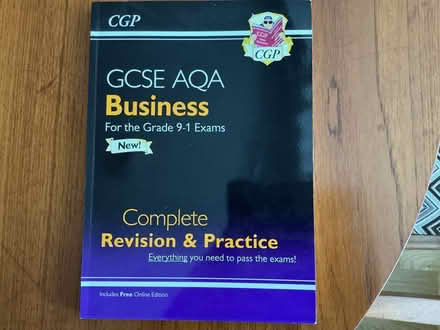 Photo of free GCSE AQA Business revision book (Byfleet KT14) #1