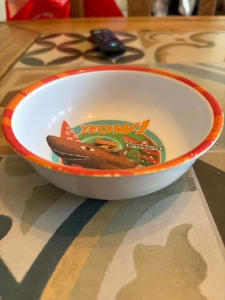 Photo of free Plastic melamine Octonauts bowl (Knaphill GU21) #2