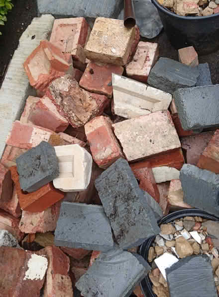 Photo of free half & broken bricks (ferndown BH22) #1