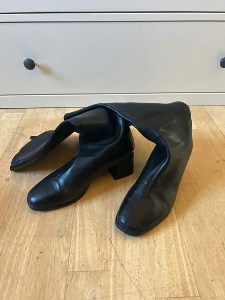 Photo of free Black knee boots (Plaistow E139LX) #1