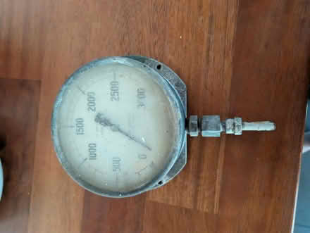 Photo of free Large pressure gauge - 1940s era (Wantage, OX12) #1