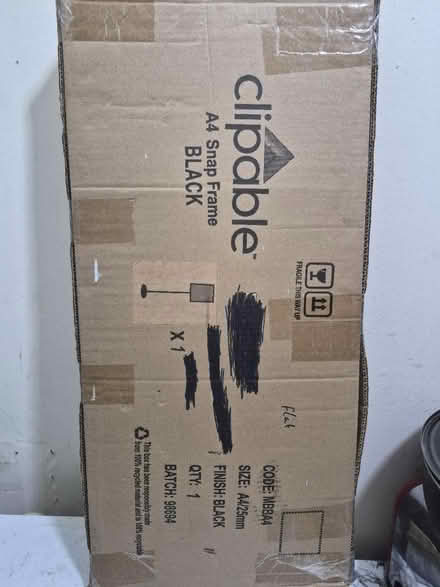 Photo of free New Clippable A4 Snap Frame (London N17) #1